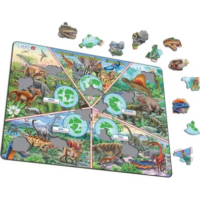 Uk�adanka Okresy Dziej�w �wiata + Dinozaury Maxi Tactic