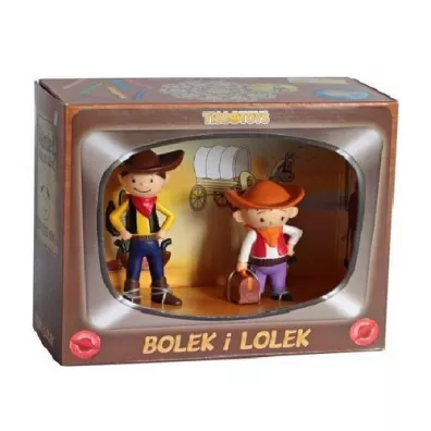 Zestaw figurek: Bolek i Lolek Kowboj