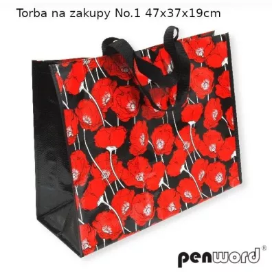 Penword Torba na zakupy 47x37x19cm