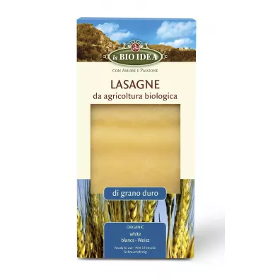 La Bio Idea Makaron (semolinowy) lasagne 250 g Bio