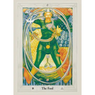Thoth Tarot, karty De Luxe, Aleister Crowley