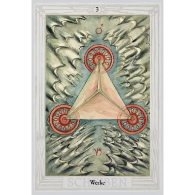 Thoth Tarot, karty De Luxe, Aleister Crowley