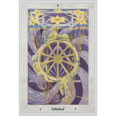 Thoth Tarot, karty De Luxe, Aleister Crowley