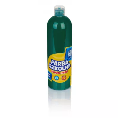 Astra Farba szkolna w butelce 500 ml zielona