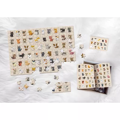Puzzle 250 el. Kids Cats Kotki Interdruk