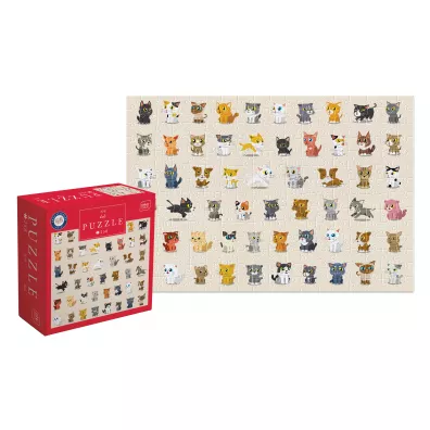 Puzzle 250 el. Kids Cats Kotki Interdruk