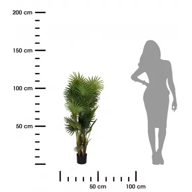 ProGarden Palma sztuczna w donicy 120 cm