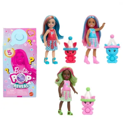 Barbie Pop Reveal. Zwierzaczkowa Imprezka Mattel