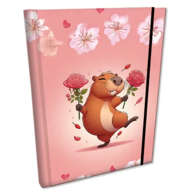 Bee-bee Notes B6 z gumk� Soft Touch Dancing Queen kratka 96 kartek