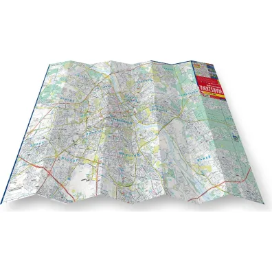 Warszawa �omianki Z�bki plan miasta 1:26 000
