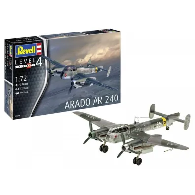 Samolot. Arado Ar 240 Revell