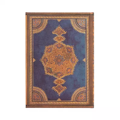Paperblanks Safavid Binding Art Notes Safavid Indigo Midi linia