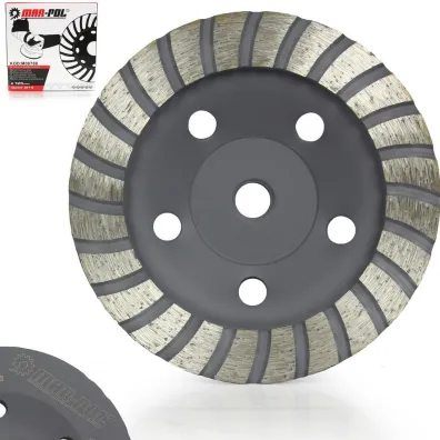Mar-Pol Tarcza diamentowa do szlifowania betonu m14 125 turbo/mar