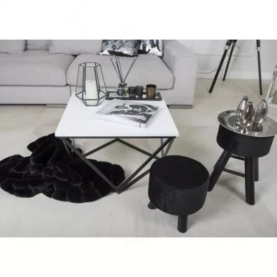 HowHomely Stolik kawowy Curved 60 cm