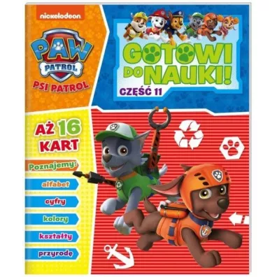 Ksi��eczka edukacyjna 23x27 cm Gotowi do nauki z kartami MSZ 571937 MSZ