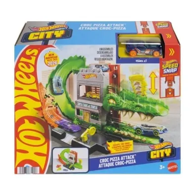 Hot Wheels City Krokodyl Atak na pizzeri� Mattel