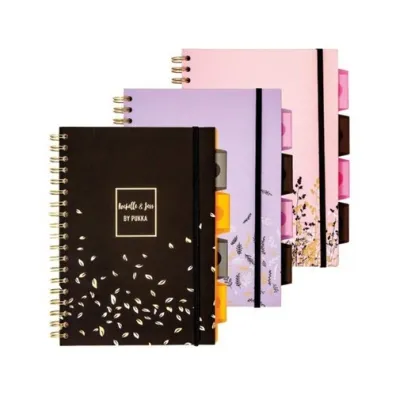 Pukka Pad Pukka Project Book Rochelle and Jess B5 linia 100 kartek 3 szt.