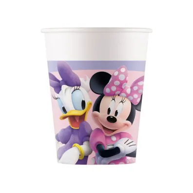 Kubeczki papierowe Minnie Junior 200ml 8szt