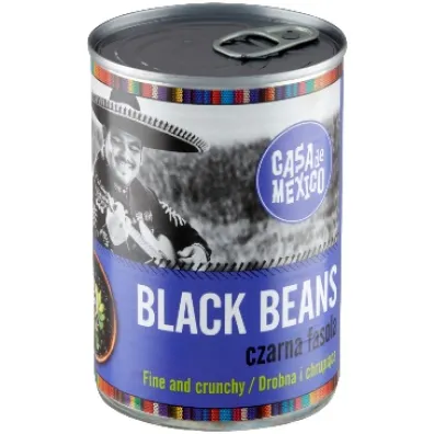 Casa De Mexico Czarna Fasola 400 g