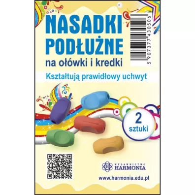 Harmonia Nasadki podune na owki i kredki 2 szt.