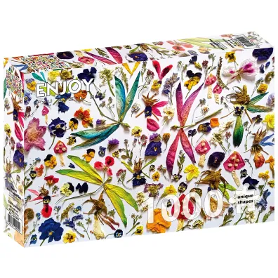 Puzzle 1000 el. Kwiaty i wa�ki Enjoy