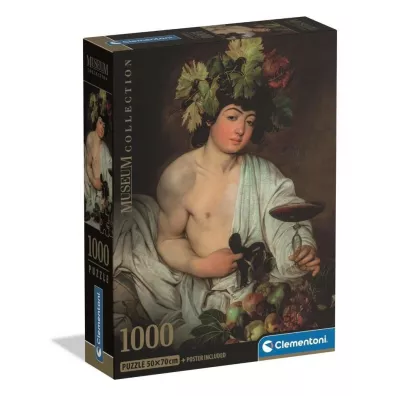 Puzzle 1000 Museum Caravaggio, Bacchus Clementoni