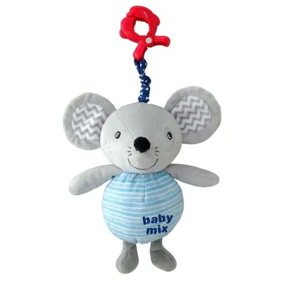 Zawieszka pluszowa Myszka Baby Mix