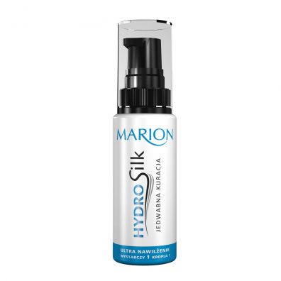 Marion Hydro Silk jedwabna kuracja do włosów ultra nawilżenie 50 ml