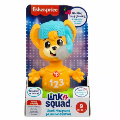 Fisher-Price. Link Squad Lisek Muzyczne przeciwie. Mattel