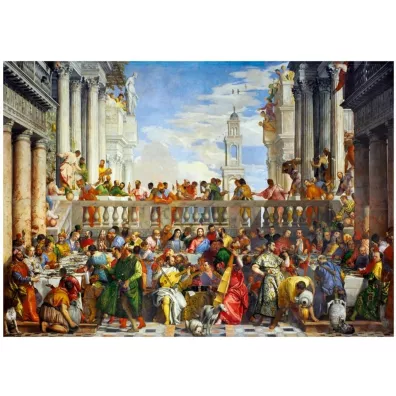 Puzzle 1000 el. Wesele w Kanie Galilejskiej Bluebird Puzzle