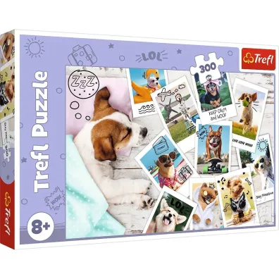Puzzle 300 el. Zdj�cia z wakacji Trefl