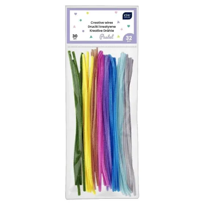 Interdruk Druciki kreatywne pastel 30cm