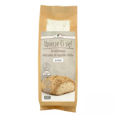 Pi�� Przemian Mieszanka do wypieku chleba jasnego bez dodatku cukr�w bezglutenowa 440 g