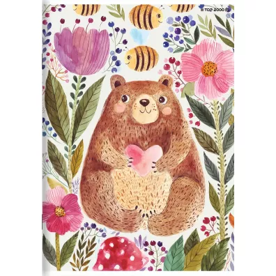 Zeszyt TOP 2000 Megamix A5 70g, kratka 16 kartek