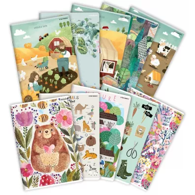 Zeszyt TOP 2000 Megamix A5 70g, kratka 16 kartek