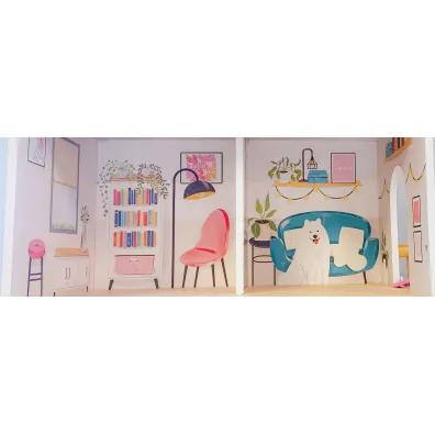 Domek dla lalek SN85296  AN01 Smily Play