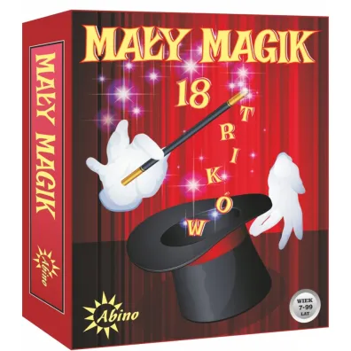 MA�Y MAGIK 18 TRIKOW Zestaw iluzjonistyczny ABINO