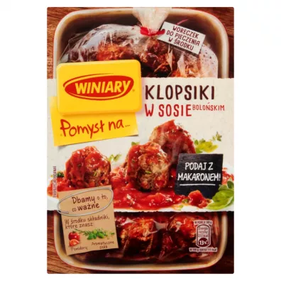 Winiary Pomys� na... Klopsiki w sosie bolo�skim 37 g