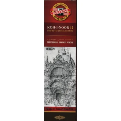 Koh-I-Noor O��wek grafitowy 1500/2B 12 szt.