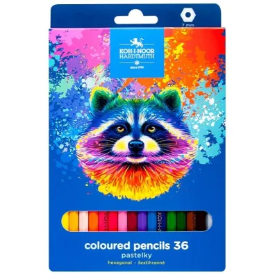 Koh-I-Noor Kredki 3554 Szop 36 szt.