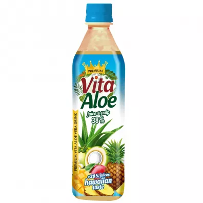 Vita Aloe Napj z aloesem 38% mix smakw zgrzewka 24 x 500 ml