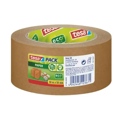 Tesa Ta�ma pakowa papierowa br�zowa 50mx50mm