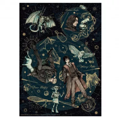 Puzzle 500 el. Harry Potter. Devoted. Legend Dodo