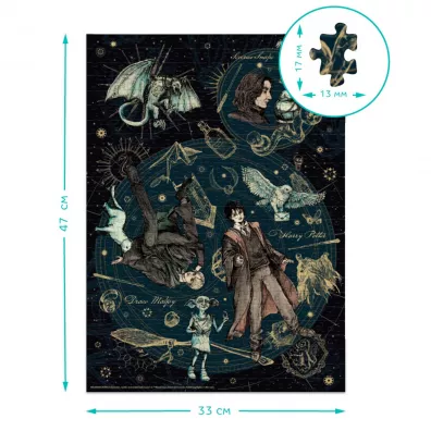 Puzzle 500 el. Harry Potter. Devoted. Legend Dodo