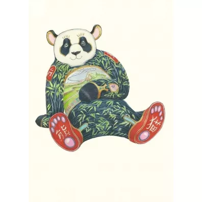 DM Collection Karnet Panda A121 B6 + koperta