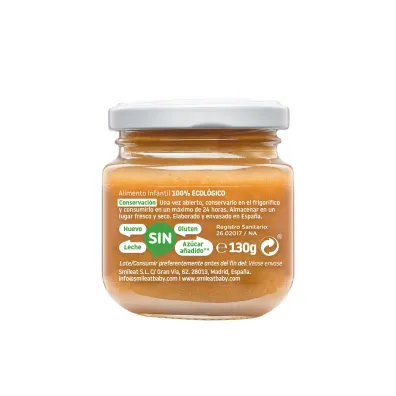 Smileat Deser z ekologicznymi gruszkami i jab�kami po 6 miesi�cu 130 g Bio