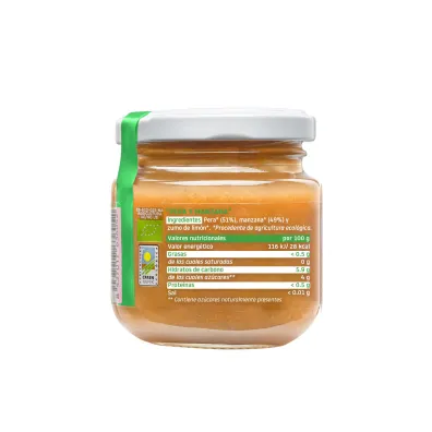 Smileat Deser z ekologicznymi gruszkami i jab�kami po 6 miesi�cu 130 g Bio