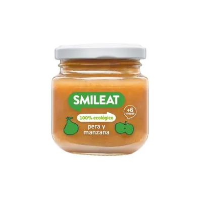 Smileat Deser z ekologicznymi gruszkami i jab�kami po 6 miesi�cu 130 g Bio