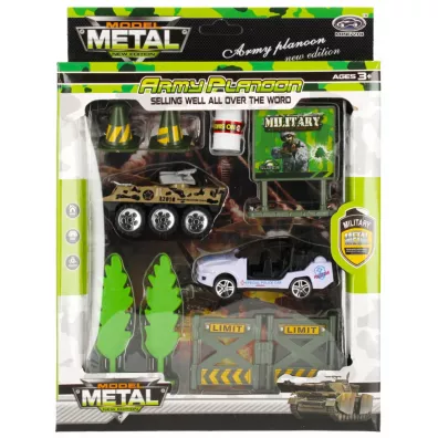 Zestaw Wojskowy metalowy MEGA CREATIVE 483173