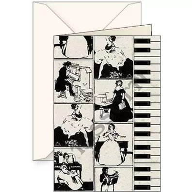 Tassotti Karnet B6 + koperta 5731 Pianino